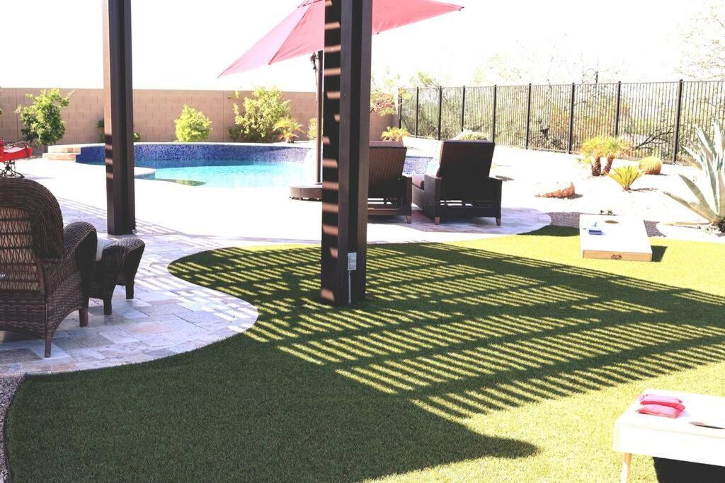 Phoenix Home With Heated Pool, Desert Views & Hot Tub Anthem 외부 사진